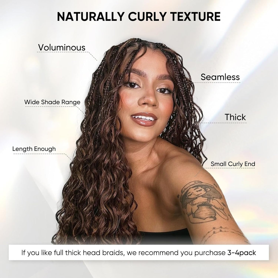 Water Wave Boho Human Hair #4