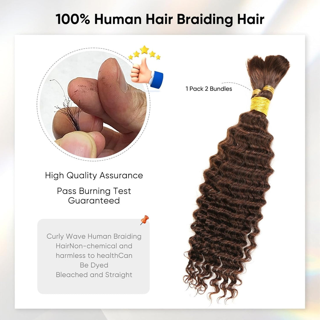 Water Wave Boho Human Hair #4